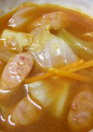 韓国　キャベツのスープ　ヤンペッチュグク-レシピのメイン写真