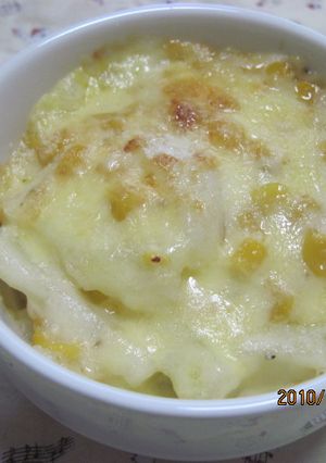 生クリームで濃厚♡コーンのグラタン-レシピのメイン写真
