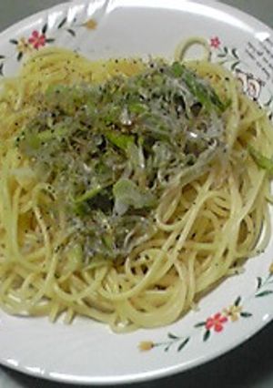簡単じゃこパスタ-レシピのメイン写真
