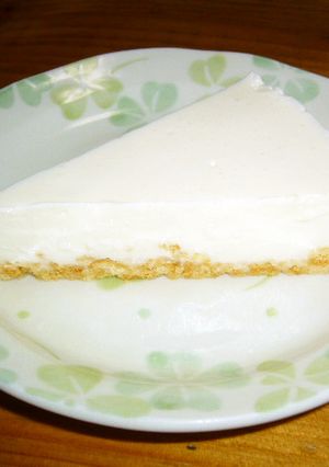 簡単レアチーズケーキ♪-レシピのメイン写真