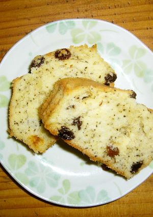紅茶とレーズンのパウンドケーキ-レシピのメイン写真
