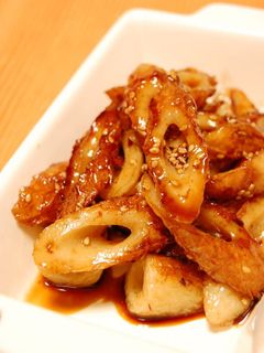 キンピラちくわ-レシピのメイン写真