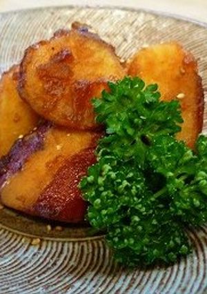 紹興酒と蜂蜜でビックリさつま芋-レシピのメイン写真