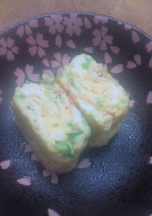 桜えび入りの卵焼き-レシピのメイン写真