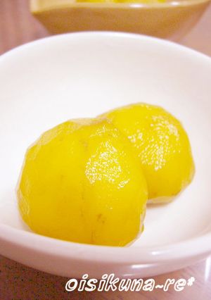 ほっこりなごむ♡栗の甘露煮-レシピのメイン写真