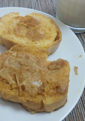 ☆きなこ☆フレンチトースト♪バケットで-レシピのメイン写真