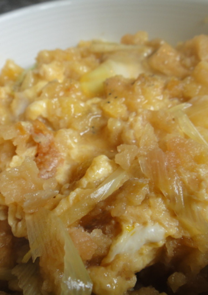 本つゆで♪超簡単！たぬき丼★かき揚げ丼♪-レシピのメイン写真