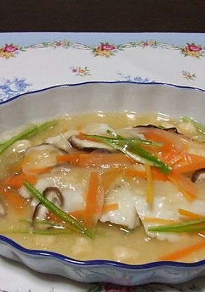 白身魚の野菜あんかけ-レシピのメイン写真