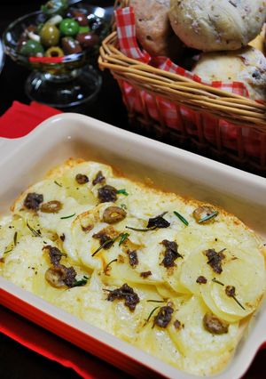 アンチョビポテトのチーズ焼き-レシピのメイン写真