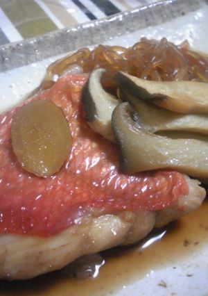魚の煮付け☆黄金比 金目鯛など煮魚に-レシピのメイン写真