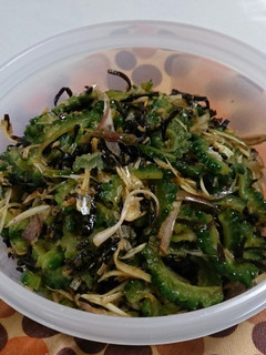 苦くない!ゴーヤの塩こんぶあえ-レシピのメイン写真