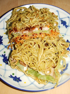 寝ぼけ眼の♡焼きそばパン-レシピのメイン写真