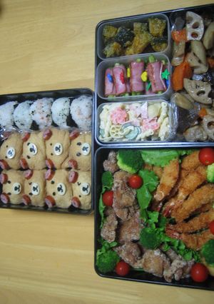 2010年　幼稚園運動会のお弁当☆-レシピのメイン写真