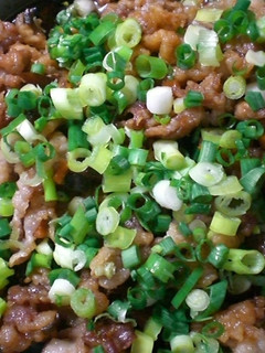我家のおススメ!豚肉とナスの素揚げ中華風-レシピのメイン写真