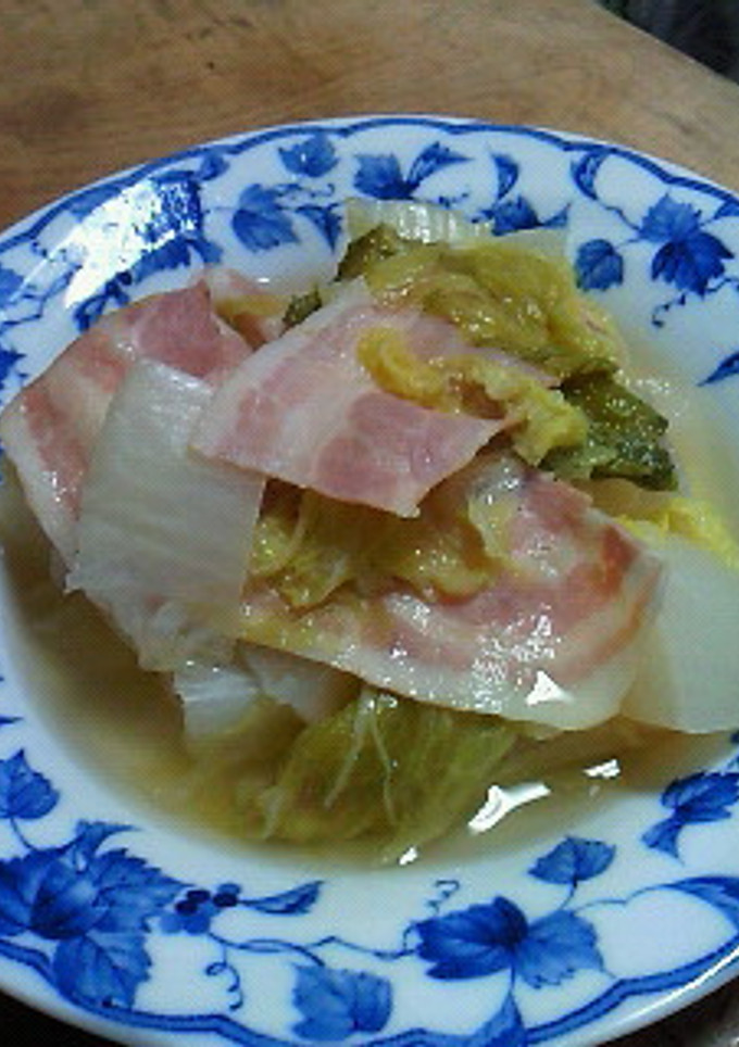 白菜と大根とベーコン。洋風煮☆-レシピのメイン写真