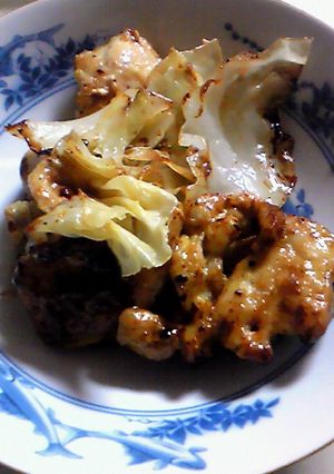 鶏とキャベツのカレーチーズ蒸し-レシピのメイン写真