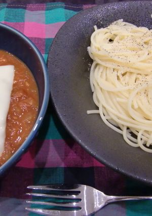 ★ご当地グルメ！つけナポリタン★-レシピのメイン写真