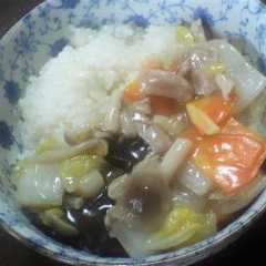 รูปของ とっても簡単☆余り野菜で手抜き中華丼♪