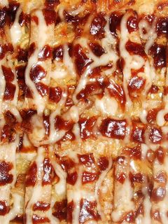 寝ぼけ眼の♡焼きそばピッツァ-レシピのメイン写真