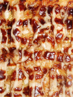 寝ぼけ眼の♡焼きそばピッツァ-レシピのメイン写真