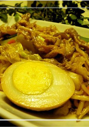 冷蔵庫の残り物で♪野菜餡掛け堅焼きそば-レシピのメイン写真