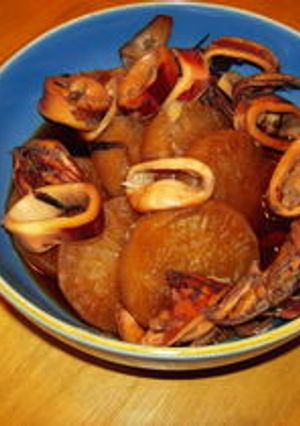 イカと大根の煮物-レシピのメイン写真