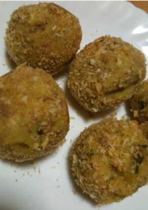 炒りパン粉のさつま芋コロッケ-レシピのメイン写真