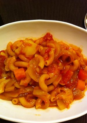 マカロニトマトスープカレー-レシピのメイン写真