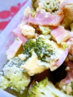 ブロッコリーとベーコンの卵炒め-レシピのメイン写真