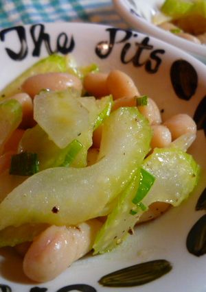 いんげん豆とセロリのアンティパスト-レシピのメイン写真