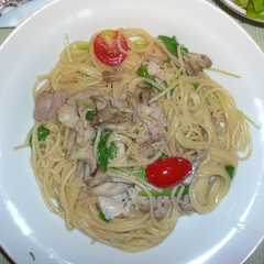 豚肉と柚子こしょうのパスタ-レシピのメイン写真