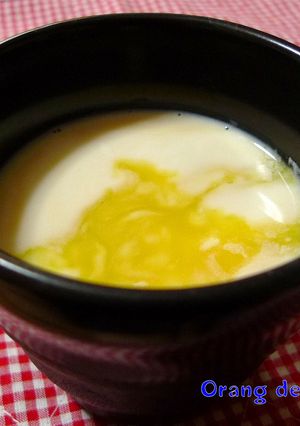 飲むオレンジ豆乳ヨーグルト☆-レシピのメイン写真