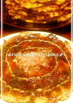 瑠璃のキャベツ焼き-レシピのメイン写真
