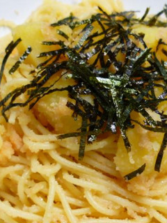簡単☆基本のたらこスパゲティとポテト-レシピのメイン写真