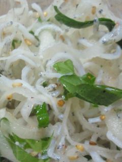 しらすと青じその大根サラダ-レシピのメイン写真