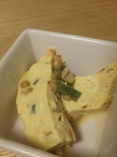 *豆腐と納豆のふわふわ焼き*-レシピのメイン写真