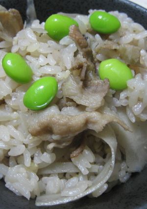 ☆ごぼうの香りいっぱい炊き込みご飯☆-レシピのメイン写真