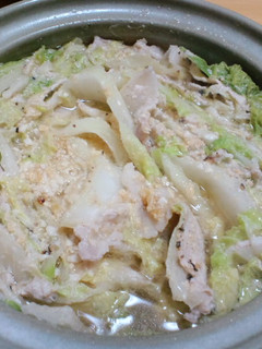 小栗旬の例の白菜と豚バラ独り鍋-レシピのメイン写真