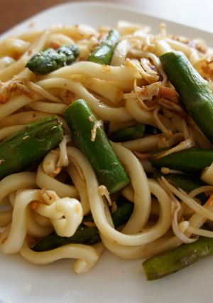 こくじたて青じそドレッシング焼うどん-レシピのメイン写真