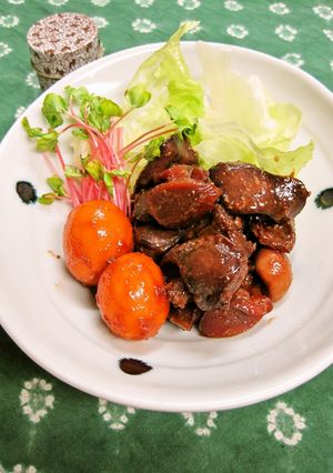 鳥もつ煮-レシピのメイン写真
