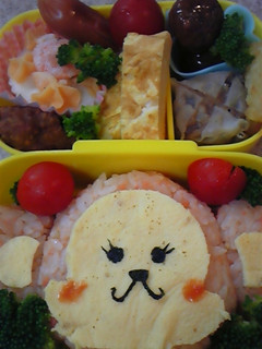 <キャラ弁>おさるさん弁当 簡単!-レシピのメイン写真