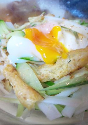 白菜とこんがり油揚げのサラダ-レシピのメイン写真