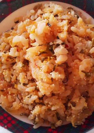 包丁いらず☆高菜明太チャーハン-レシピのメイン写真