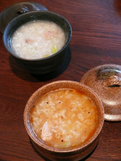 たべるラー油と相性ばっちり! 中華がゆ♪-レシピのメイン写真