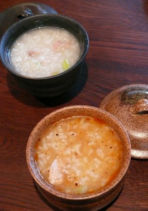たべるラー油と相性ばっちり！　中華がゆ♪-レシピのメイン写真