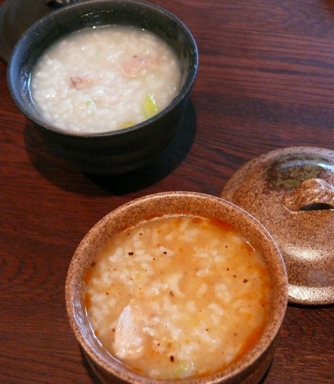 たべるラー油と相性ばっちり! 中華がゆ♪-レシピのメイン写真