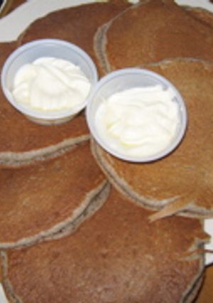 アメリカの味☆全粒粉とそば粉のパンケーキ-レシピのメイン写真