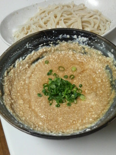 ヘルシー簡単美味♪豆腐の濃厚つけうどん♪-レシピのメイン写真