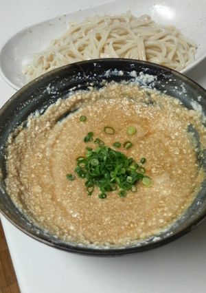 ヘルシー簡単美味♪豆腐の濃厚つけうどん♪-レシピのメイン写真