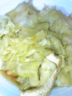 簡単☆キャベツとおあげの煮物-レシピのメイン写真